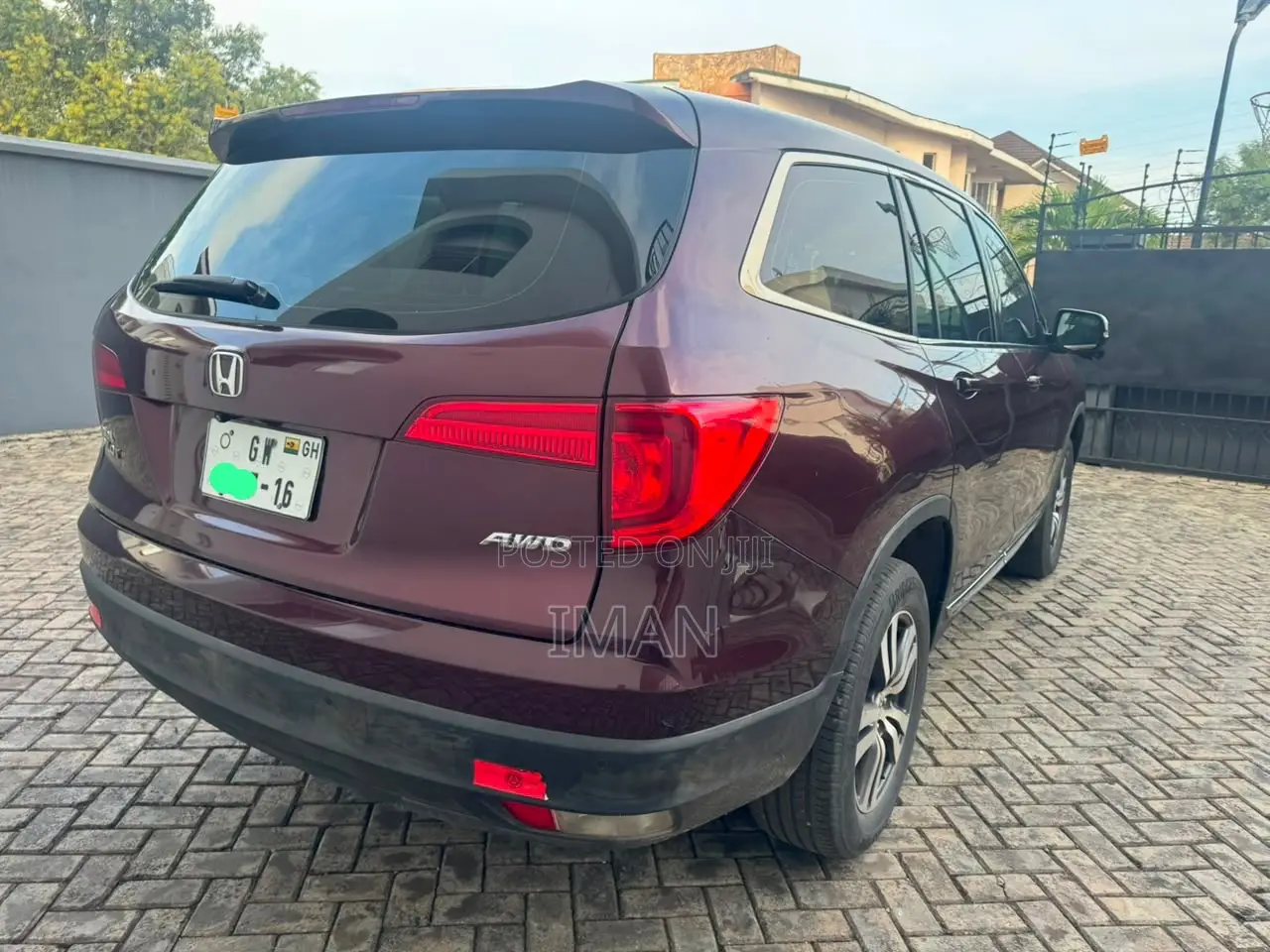 Honda Pilot 2016 Burgundy