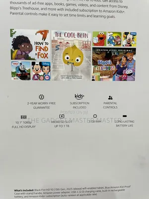 New Amazon Fire HD 10 Kids Edition 2021 32 GB