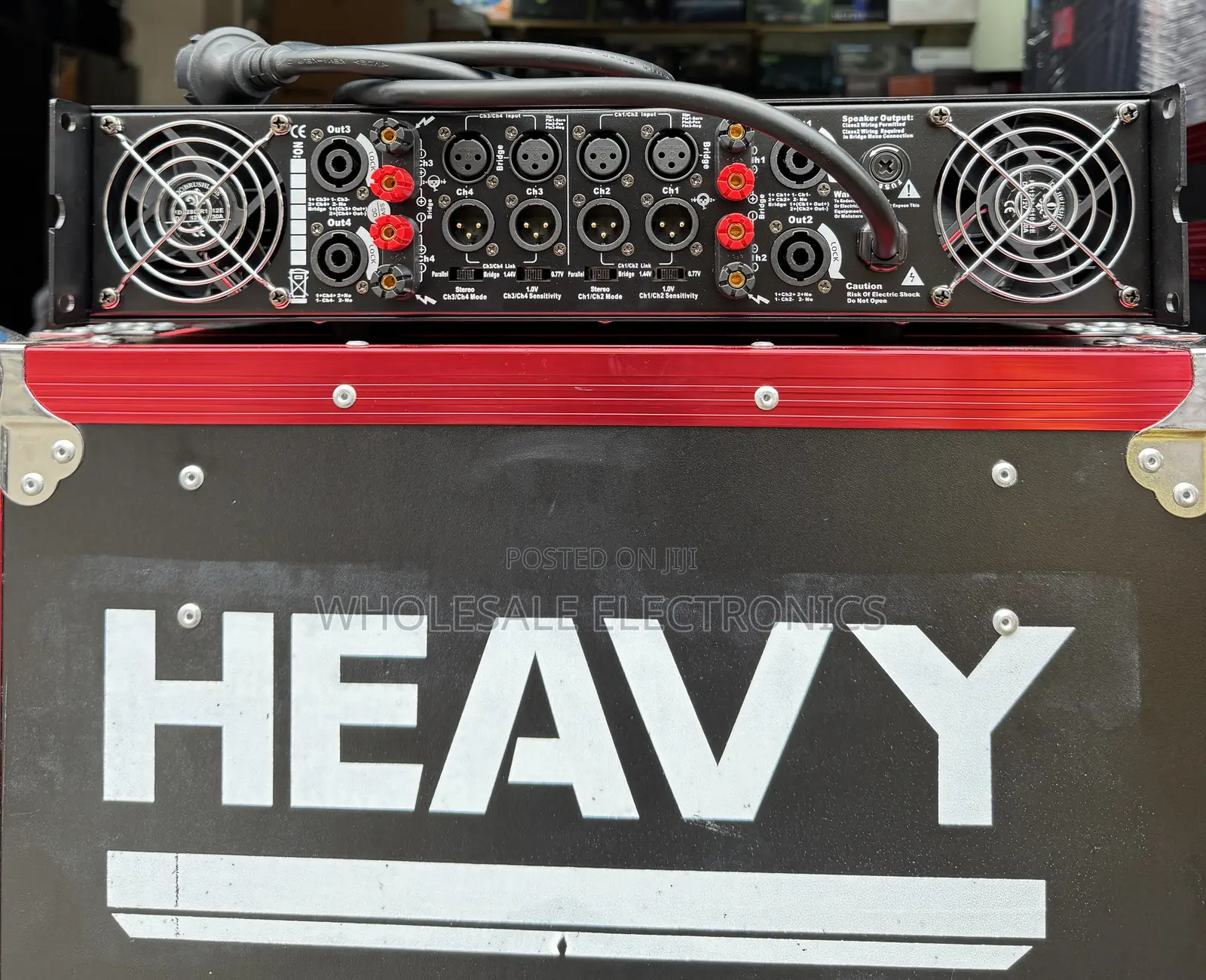 EV TC9850 4way Amplifier