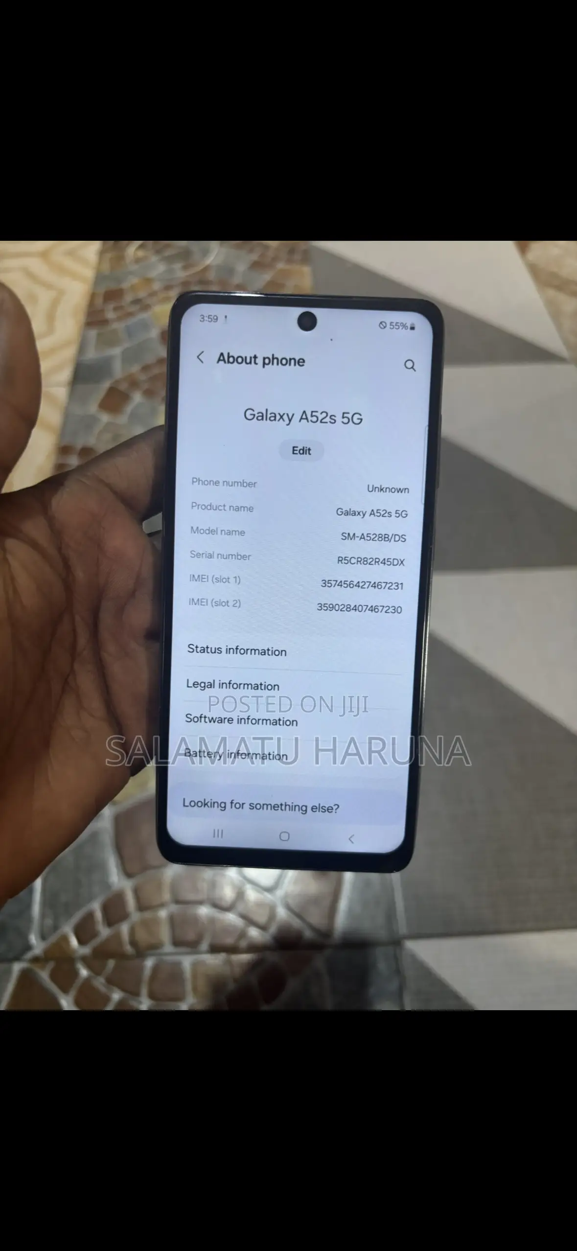 Samsung Galaxy A52s 5G 128 GB Green