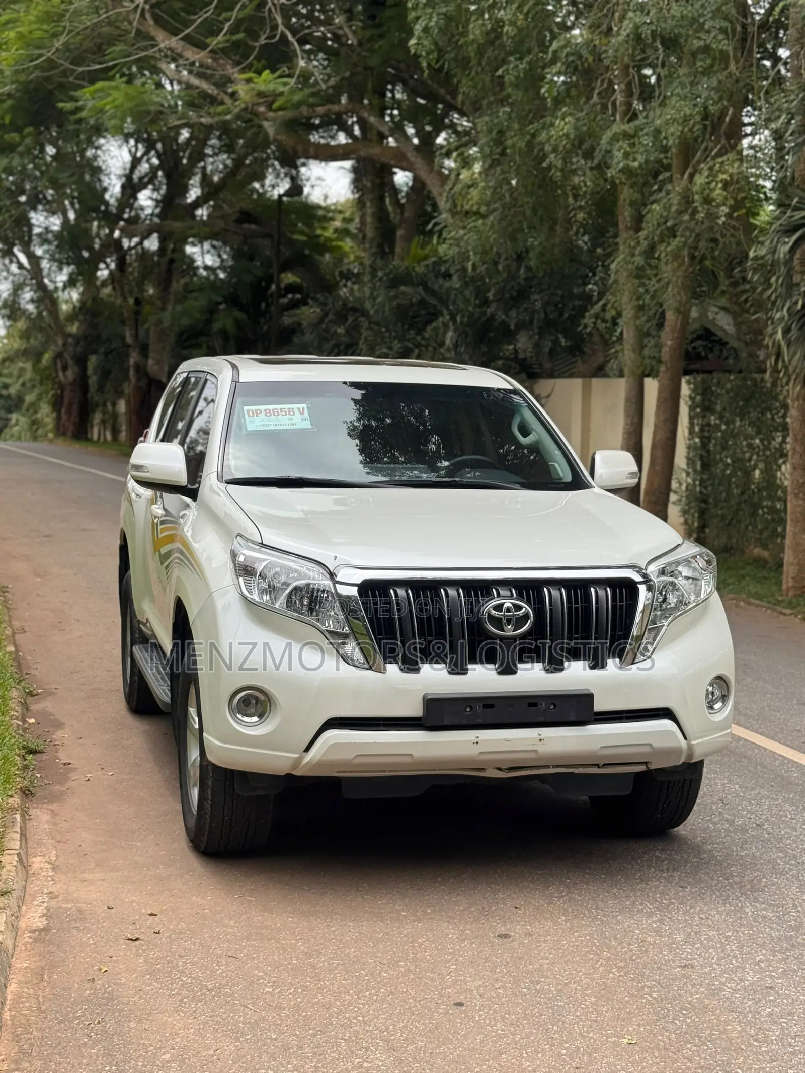 Toyota Land Cruiser Prado 2.7 2017 White