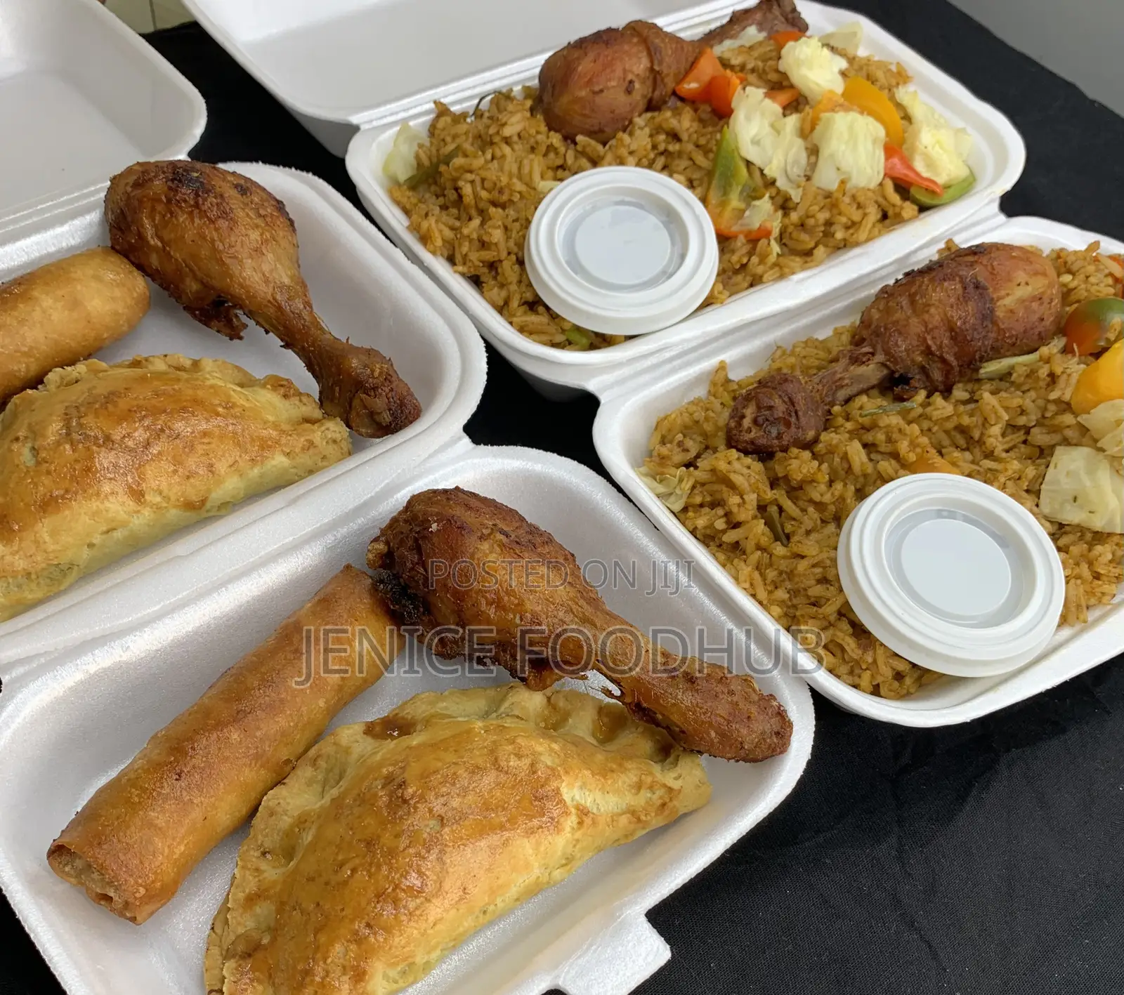 Jollof Rice and Fried Rice Packs