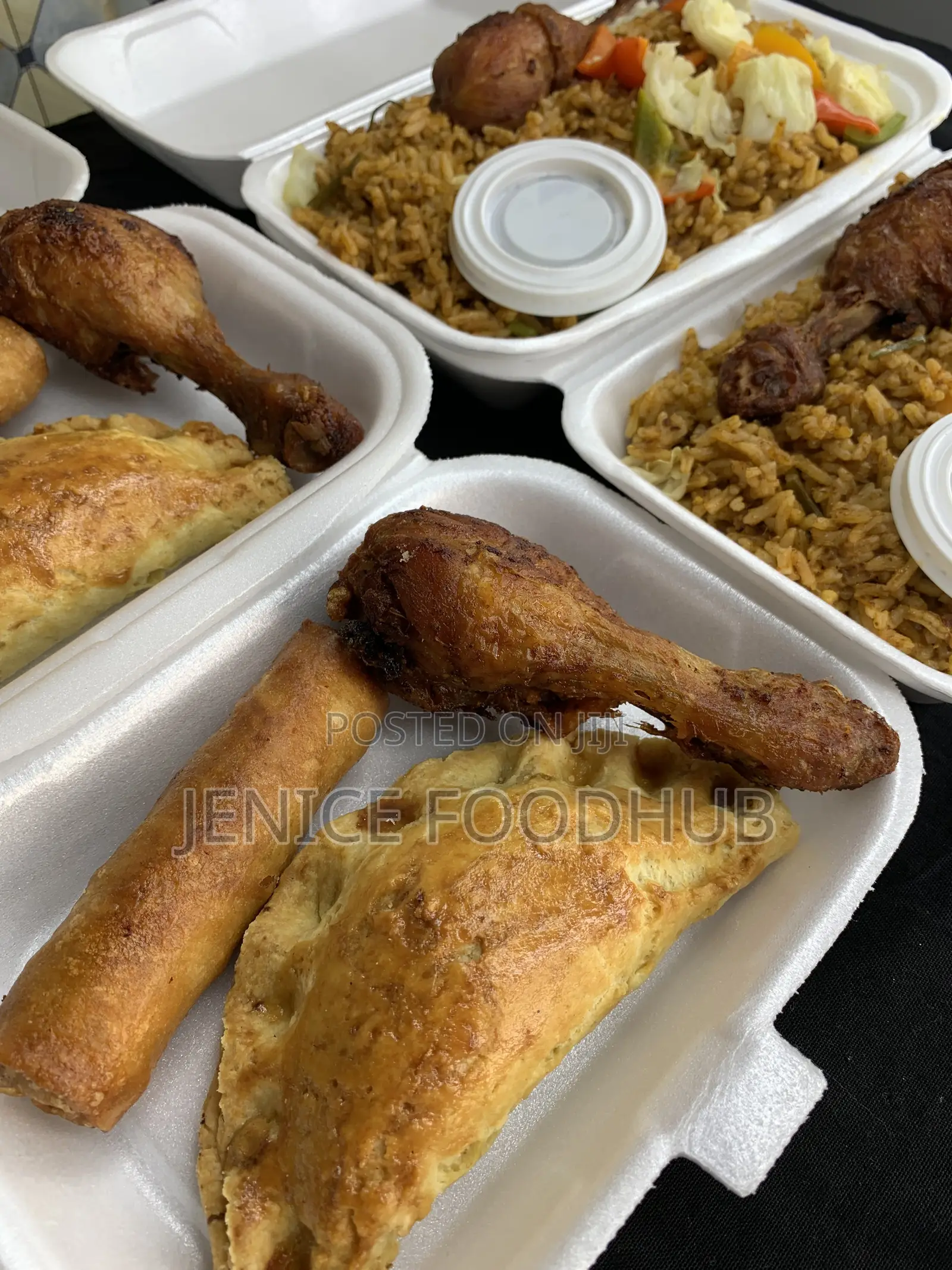 Jollof Rice and Fried Rice Packs