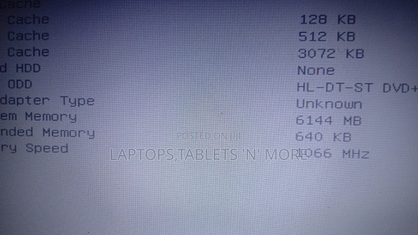 Laptop Dell Inspiron 5640 6GB Intel Core i3 HDD 500GB