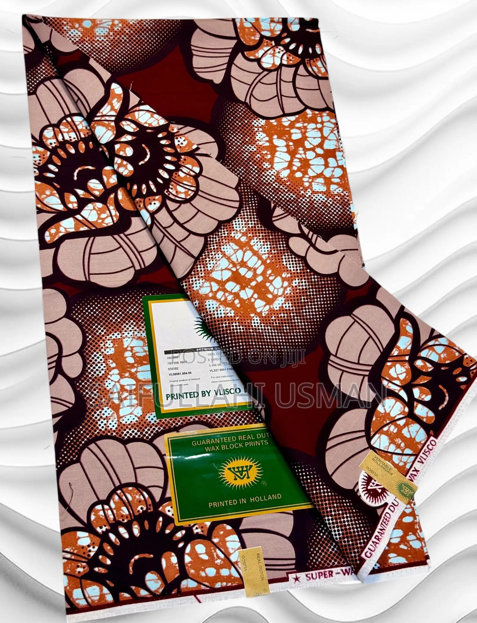 6 Yards African Clothing Textiles Fabrics