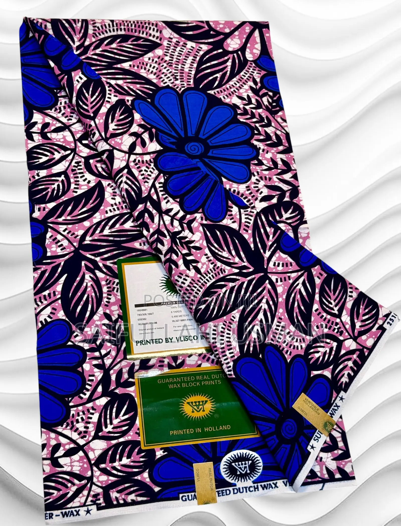 6 Yards African Clothing Textiles Fabrics