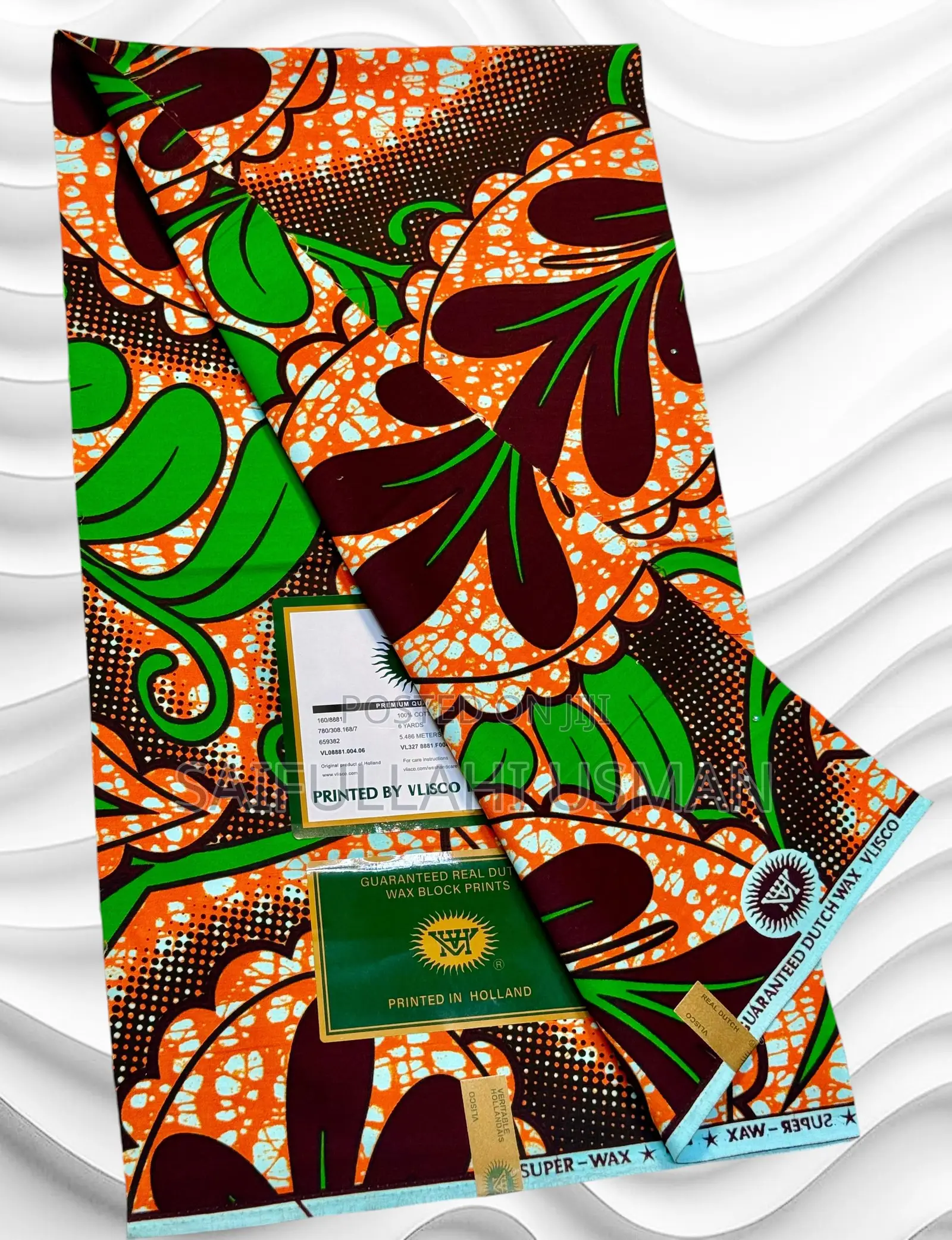 6 Yards African Clothing Textiles Fabrics