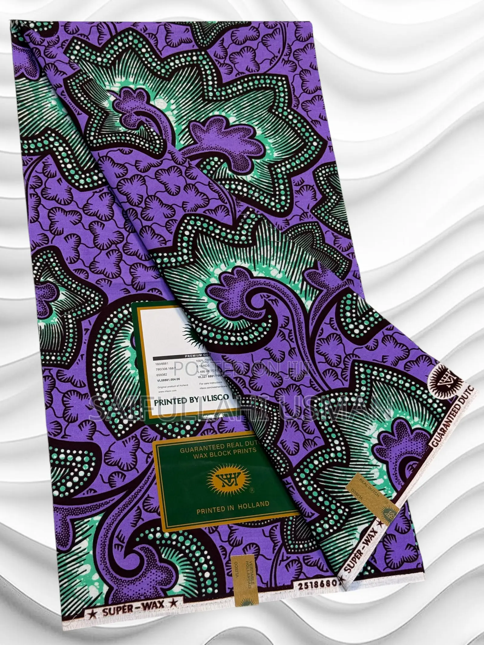 6 Yards African Clothing Textiles Fabrics