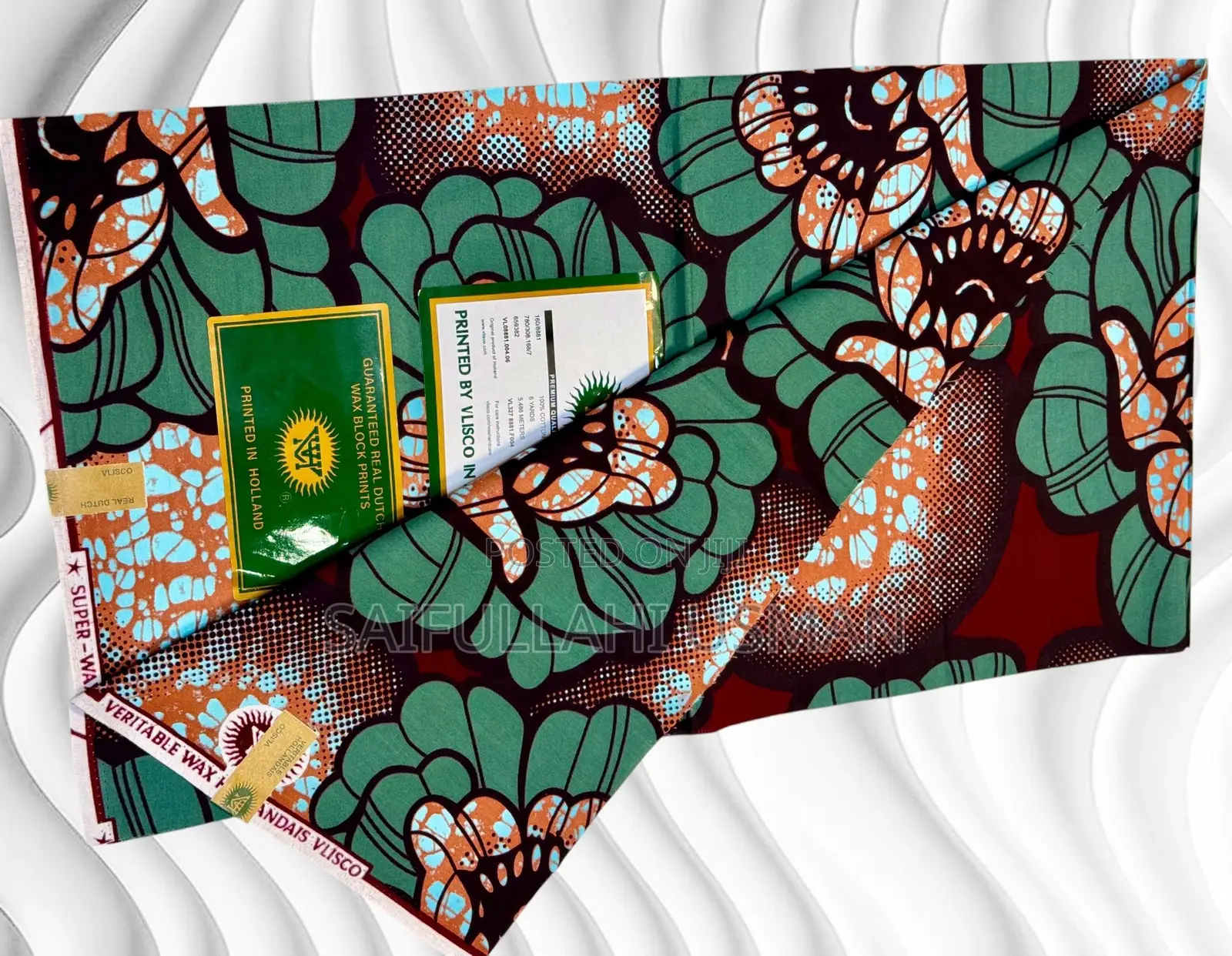 6 Yards African Clothing Textiles Fabrics