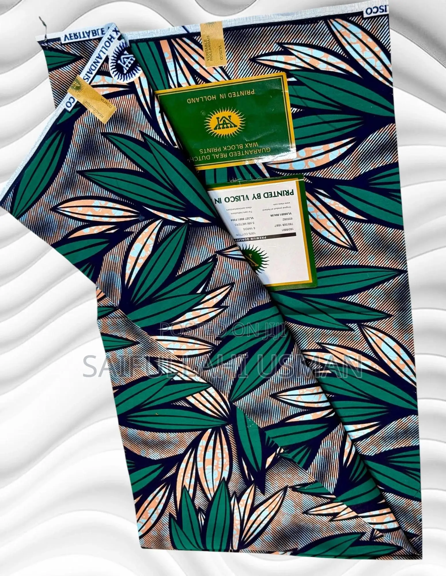 6 Yards African Clothing Textiles Fabrics
