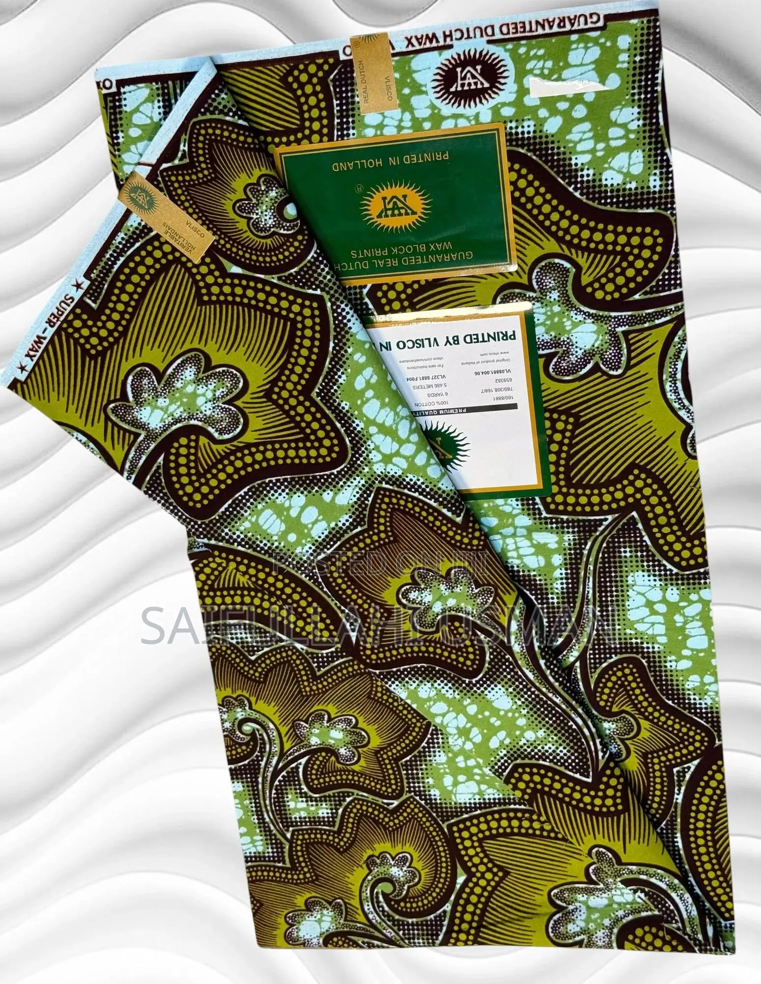 6 Yards African Clothing Textiles Fabrics