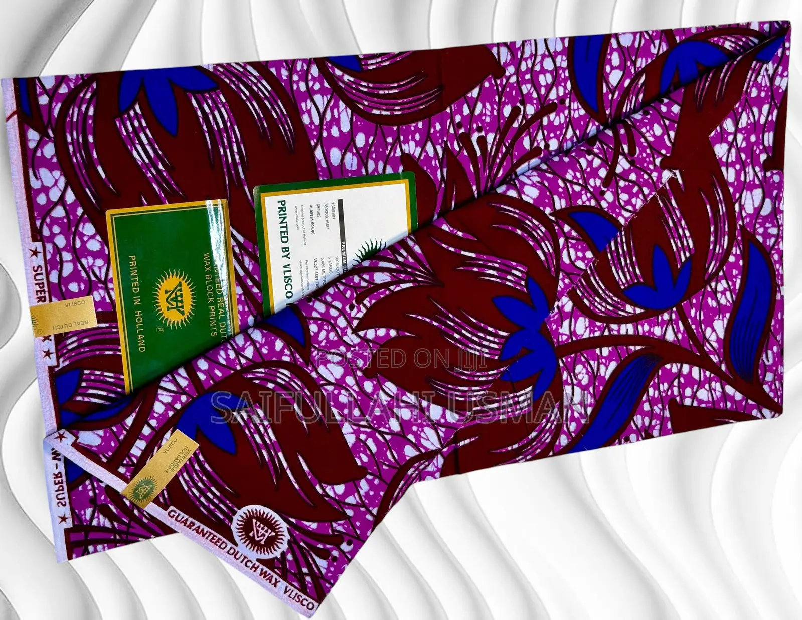 6 Yards African Clothing Textiles Fabrics