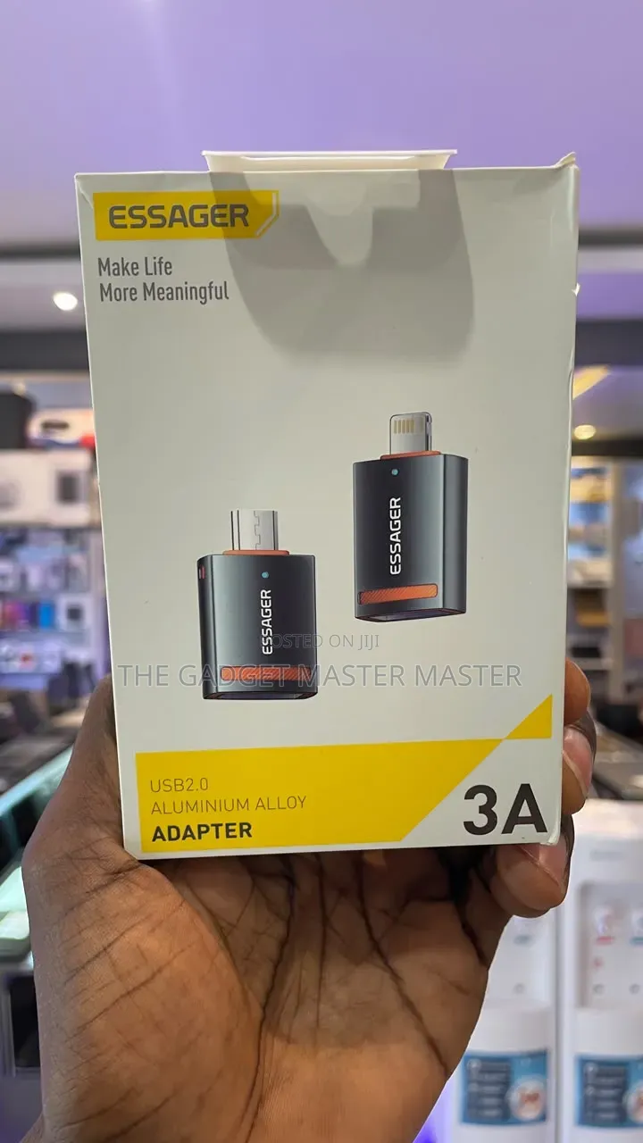 Essager USB to Lightning and USB to Micro 480mbps Otd Adapter