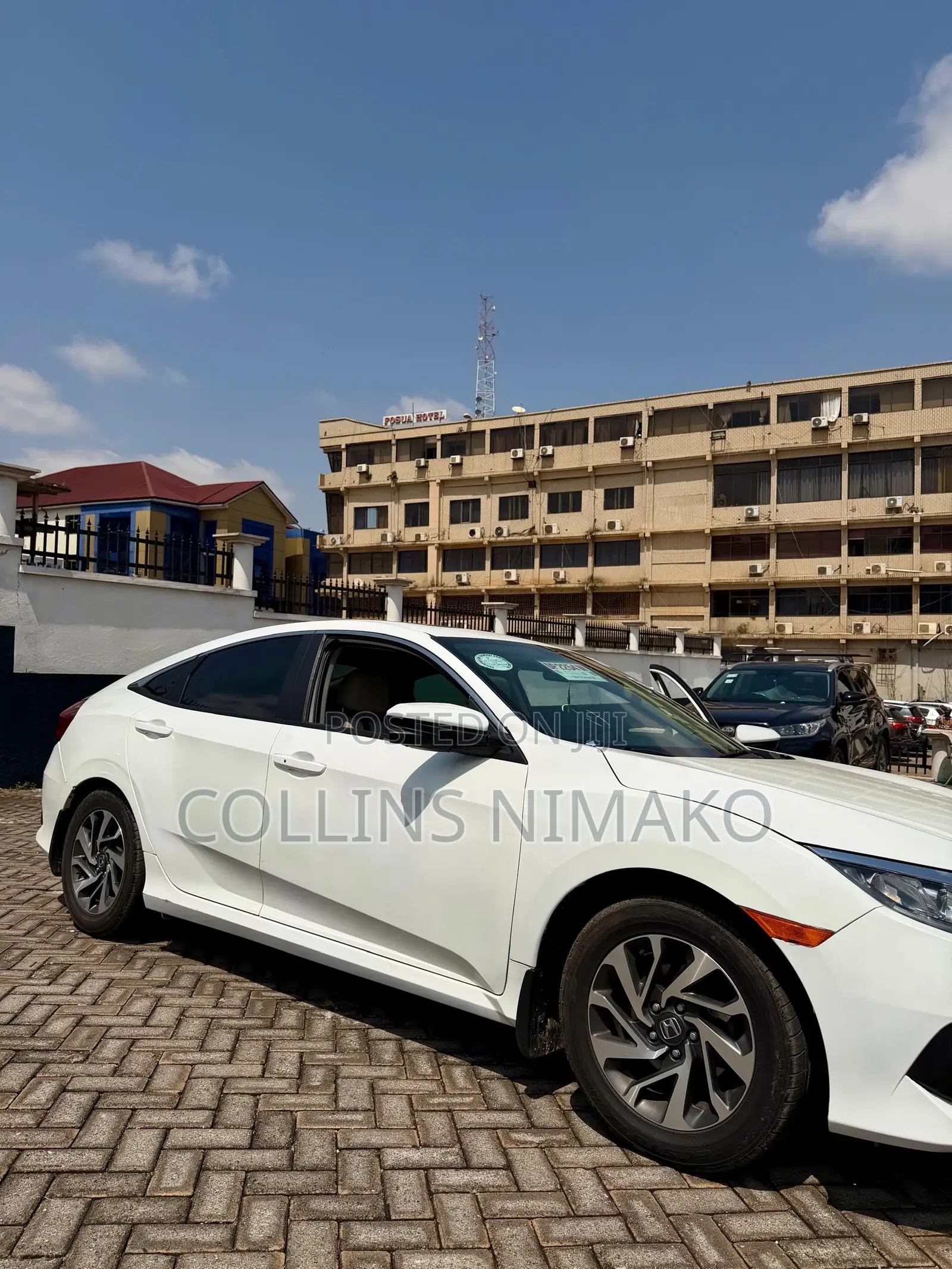 Honda Civic EX 4dr Sedan (2.0L 4cyl) 2017 White