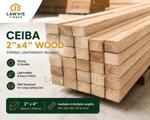 Ceiba 2x4 Timber – 50mm X 100mm – Sawmill Quality