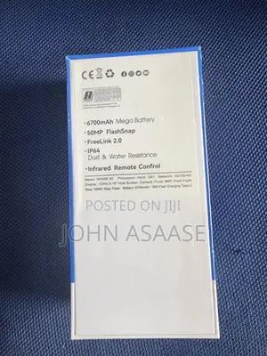 New Tecno Spark 50 5G 128 GB Black