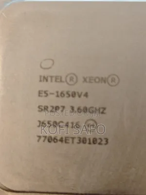 Xeon E-5 1650v4 Gaming Six Core CPU 3.6-4GHz