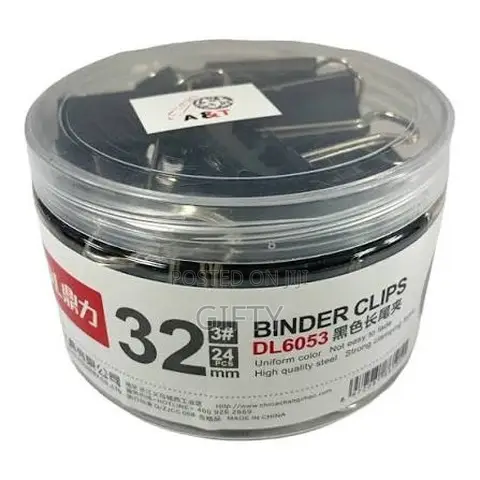 Binder Clips 32mm (Pack of 24) - DL6053