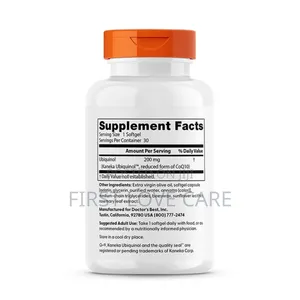 Doctor's Best Ubiquinol With Kaneka, 200 Mg, 30 Softgels