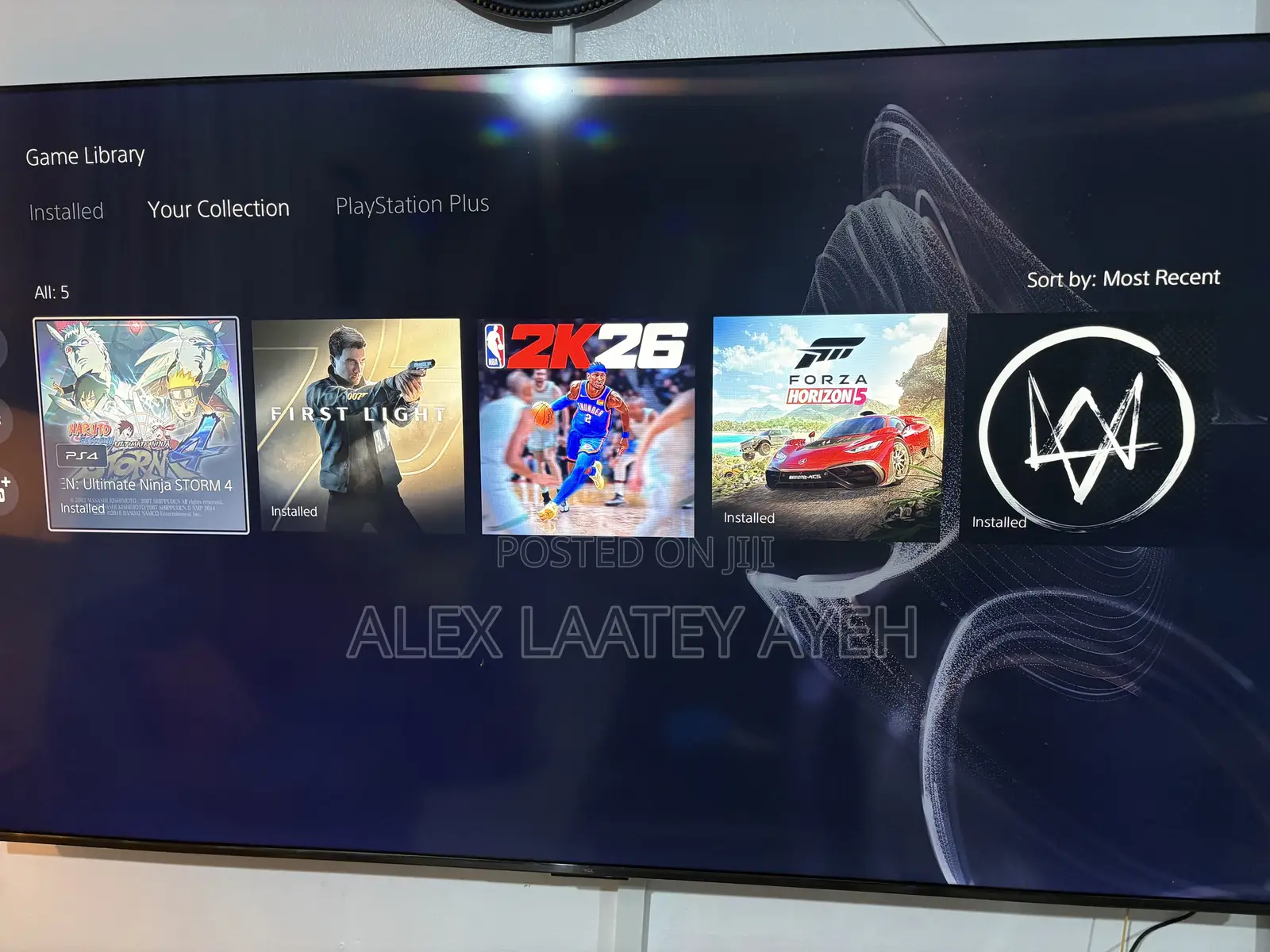 PSN Account With 5 Solid Games