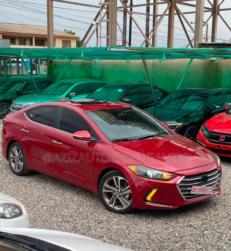 Hyundai Elantra Limited Sedan FWD (2.0L 4cyl 6A) 2017 Red