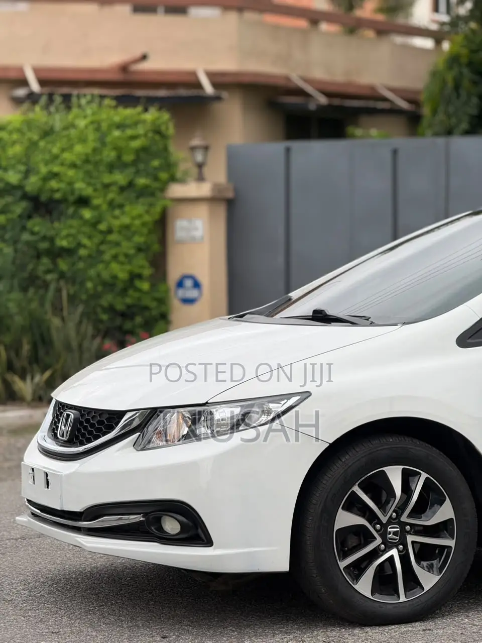 Honda Civic EX 4dr Sedan (1.8L 4cyl CVT) 2015 White