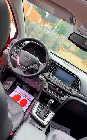 Hyundai Elantra Limited 2018 Red