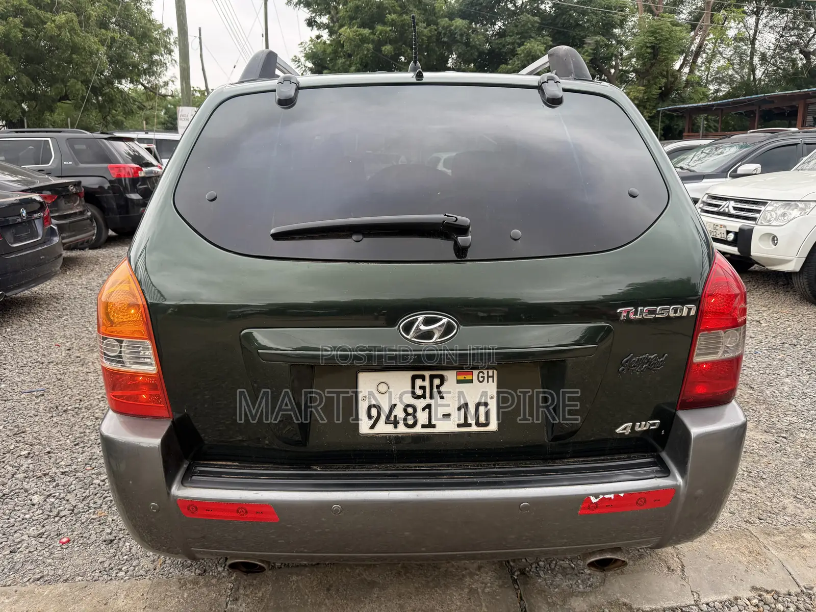 Hyundai Tucson GLS AWD 2010 Green