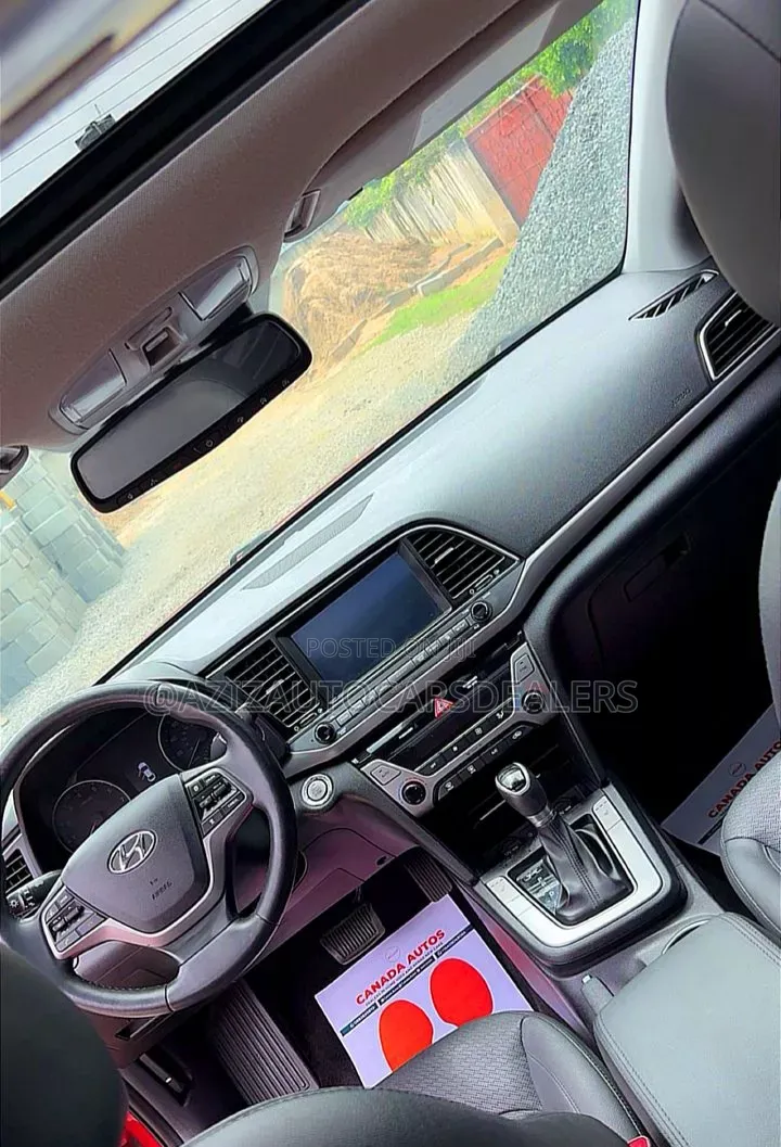 Hyundai Elantra Limited 2018 Red