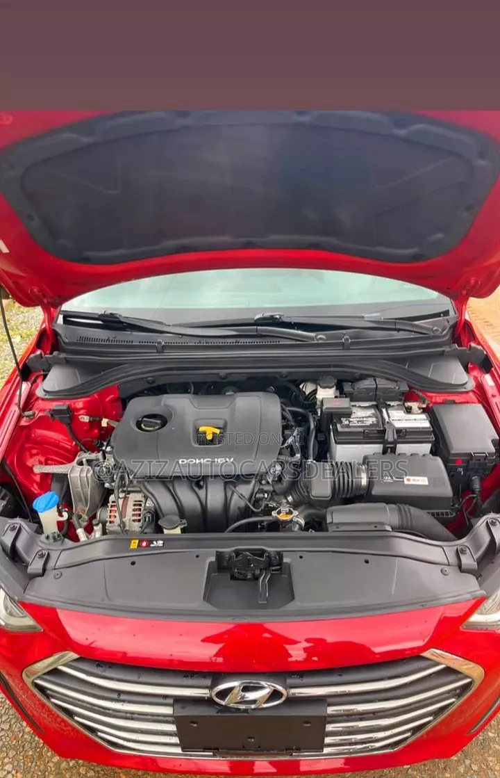Hyundai Elantra Limited 2018 Red