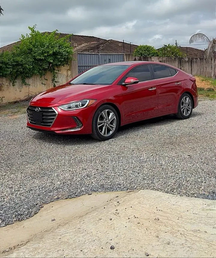 Hyundai Elantra Limited 2018 Red