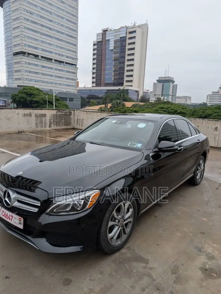 Mercedes-Benz C300 Luxury 4matic Sedan AWD (2.0L 4cyl 7A) 2017 Black