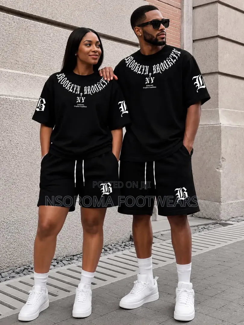 2-Piece T-Shirt Shorts Set – XL–3XL | Stylish Matching Outfit |