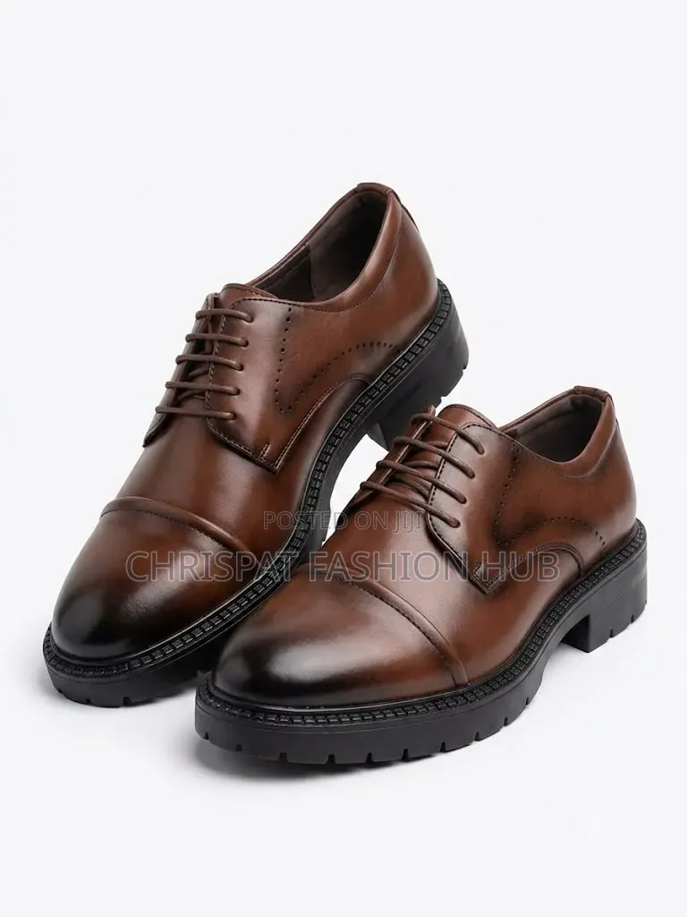 Men's Cap-Toe Derby Corporate Shoes
