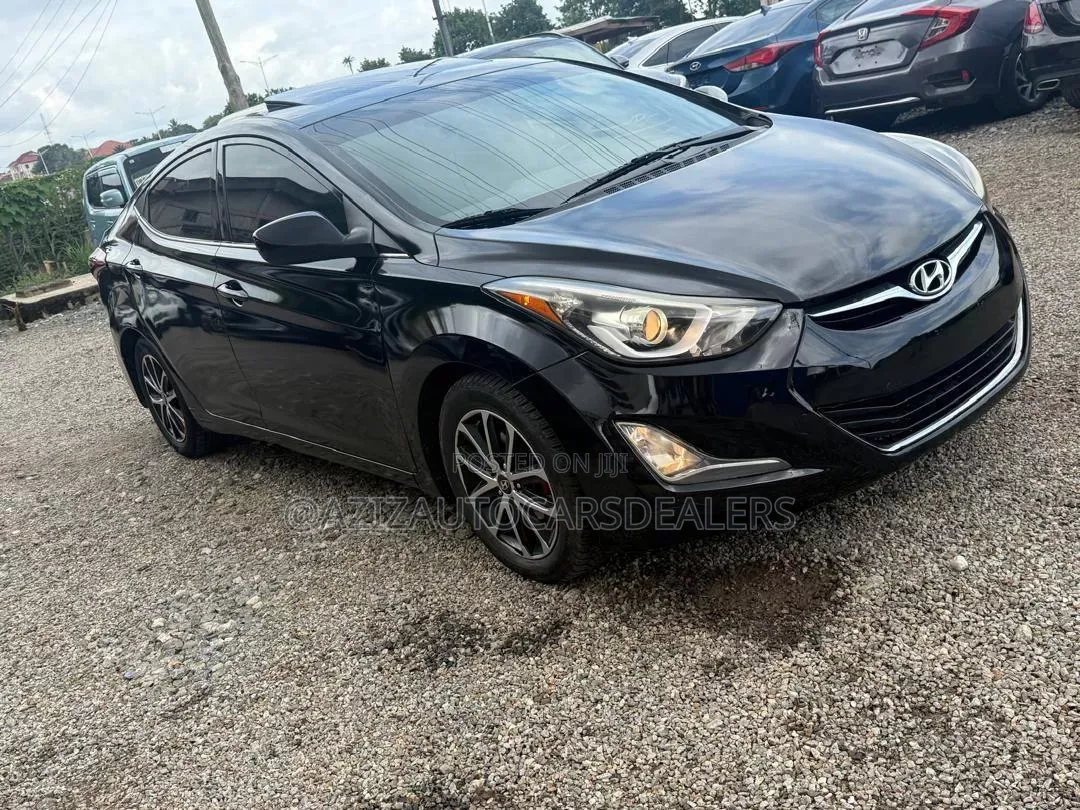 Hyundai Elantra Limited 4dr Sedan (1.8L 4cyl 6A) 2015 Black