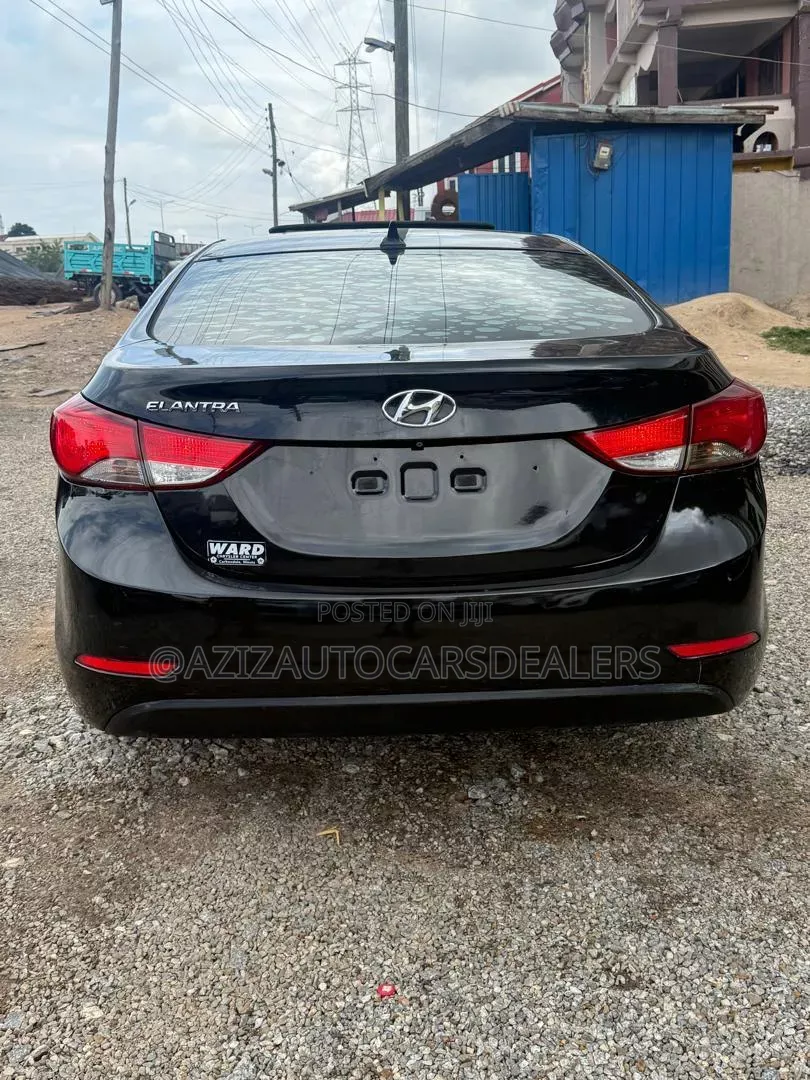 Hyundai Elantra Limited 4dr Sedan (1.8L 4cyl 6A) 2015 Black