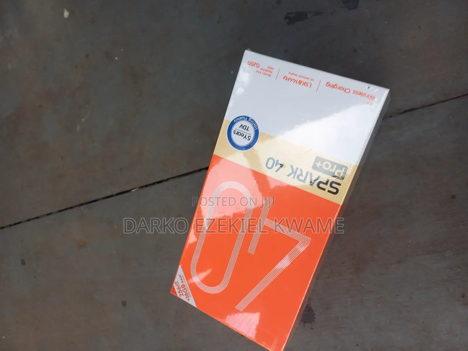 New Tecno Spark 40 Pro+ 256 GB Gray
