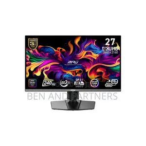 MSI MPG OLED 27”, UHD, 240Hz, 0.03ms, 98w Type-C, HDR Gaming Monitor