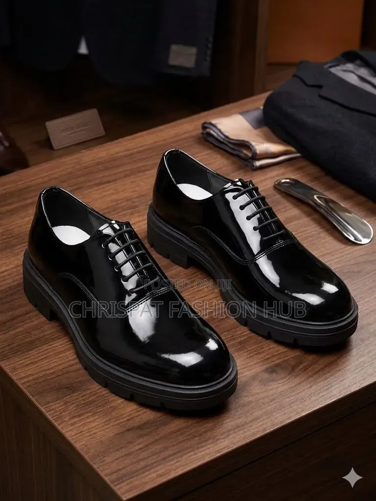 Corporate Patent Leather Shoes