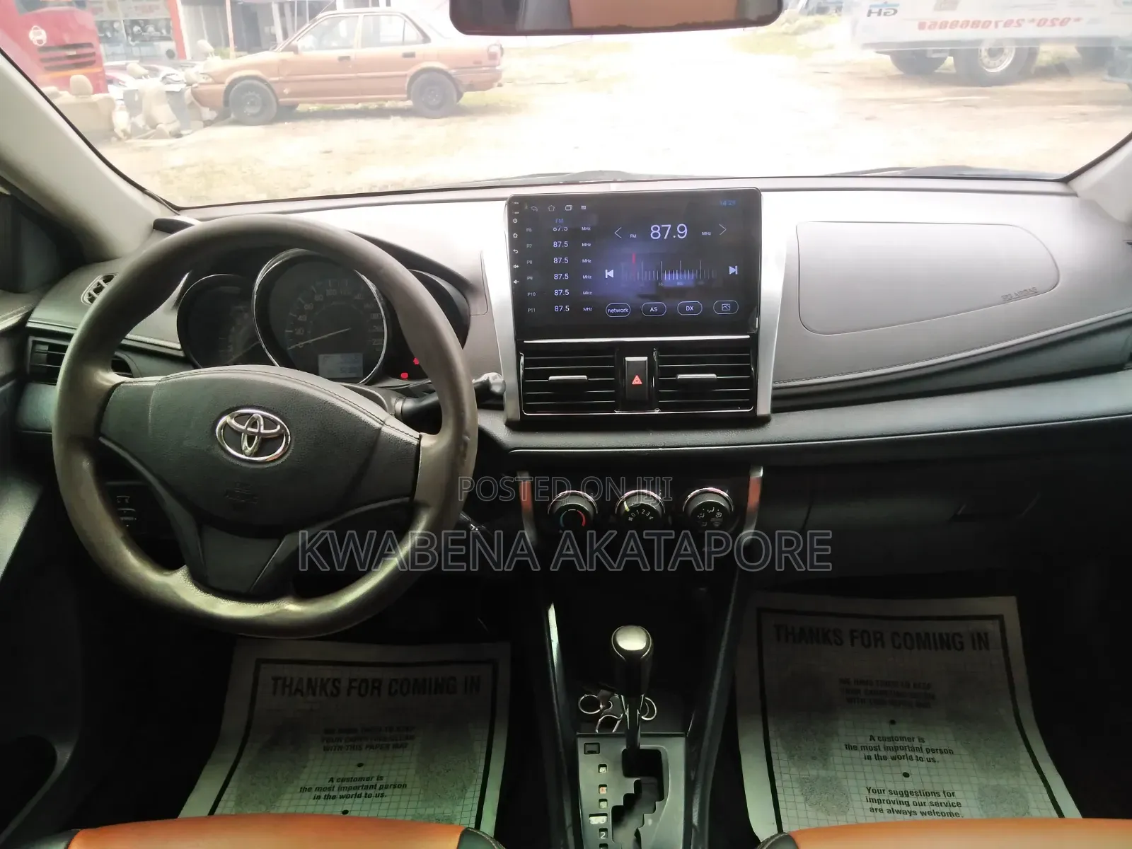 Toyota Yaris 2015 White