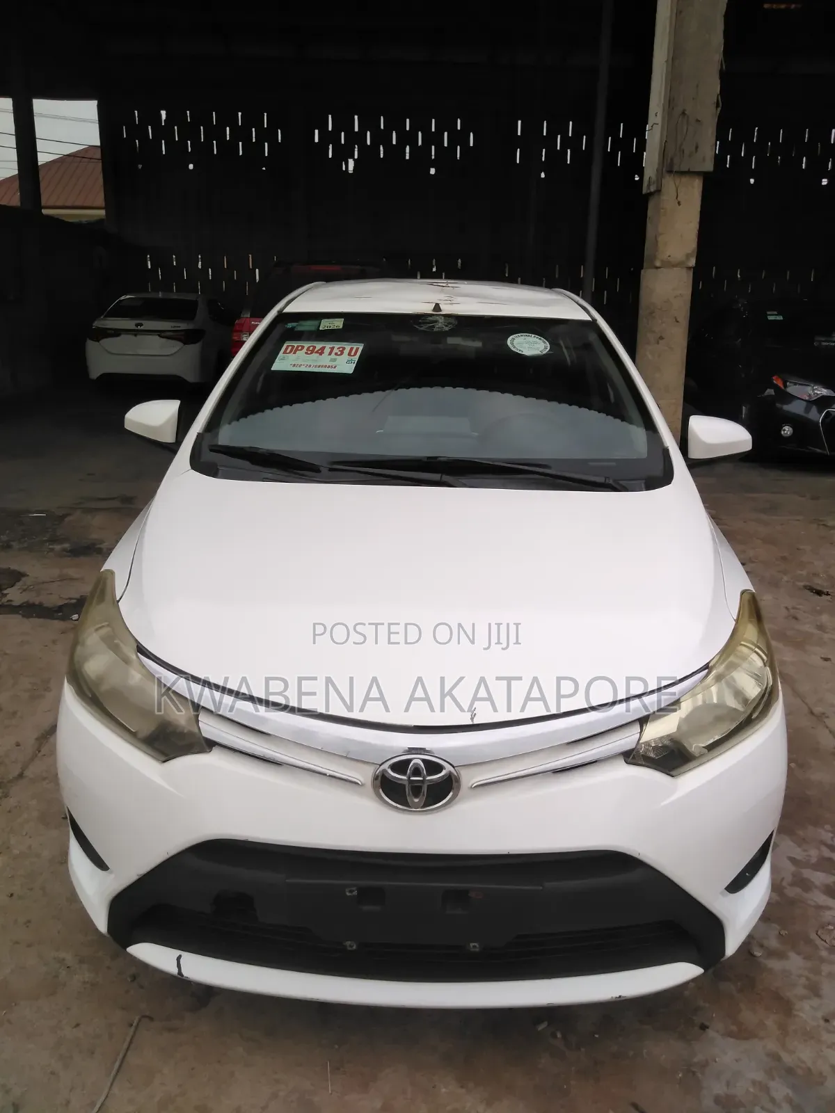 Toyota Yaris 2015 White