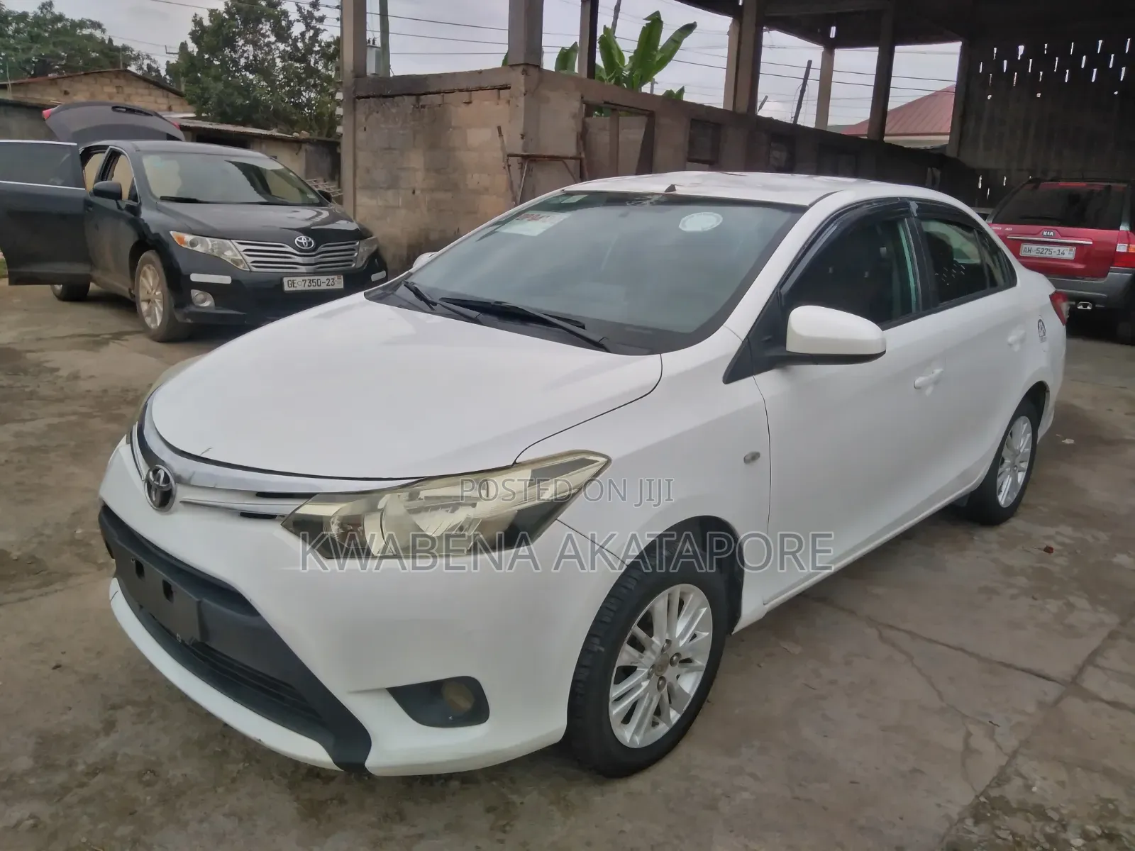 Toyota Yaris 2015 White
