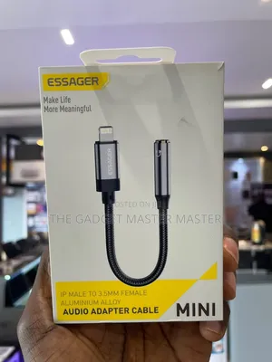Essager iPhone Lightning to 3.5mm Jack Hifi Audio Converter