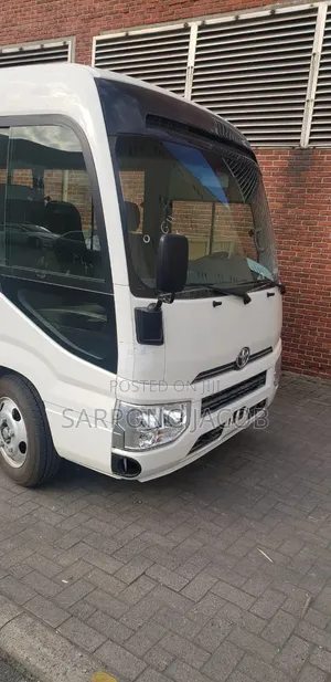 New Toyota Coaster 2025 White