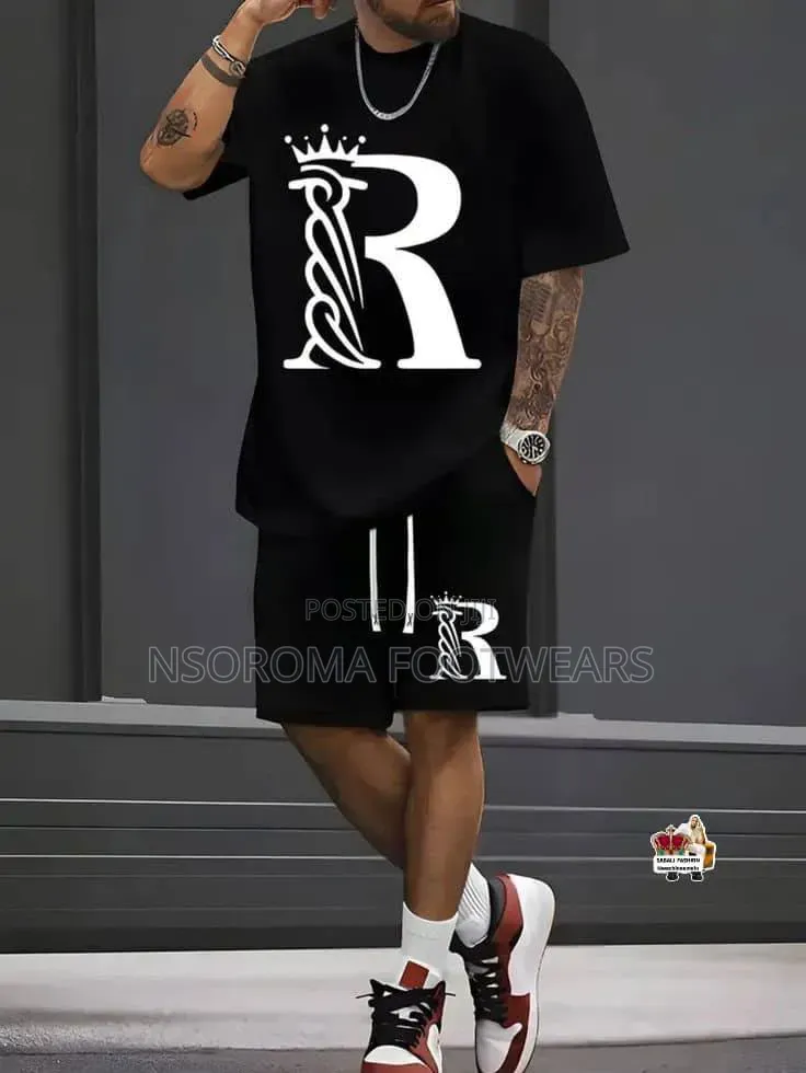 Men’s 2-Piece Outfit – L–3XL | Different Colours Available