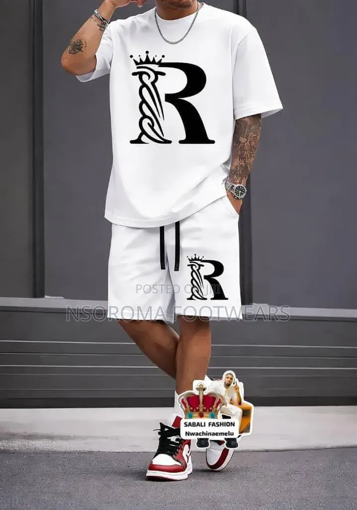 Men’s 2-Piece Outfit – L–3XL | Different Colours Available