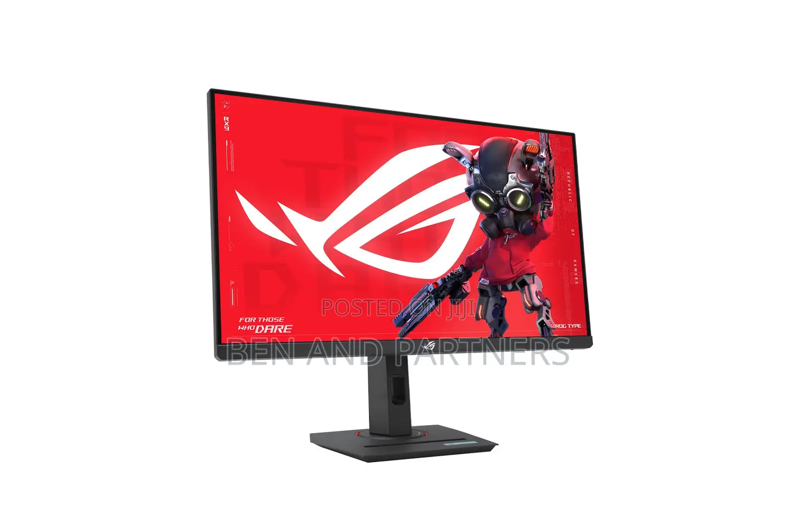 ASUS Rog 27”, Uhd , Ips, 160hz, 1ms, Dual Mode Gaming Monitors