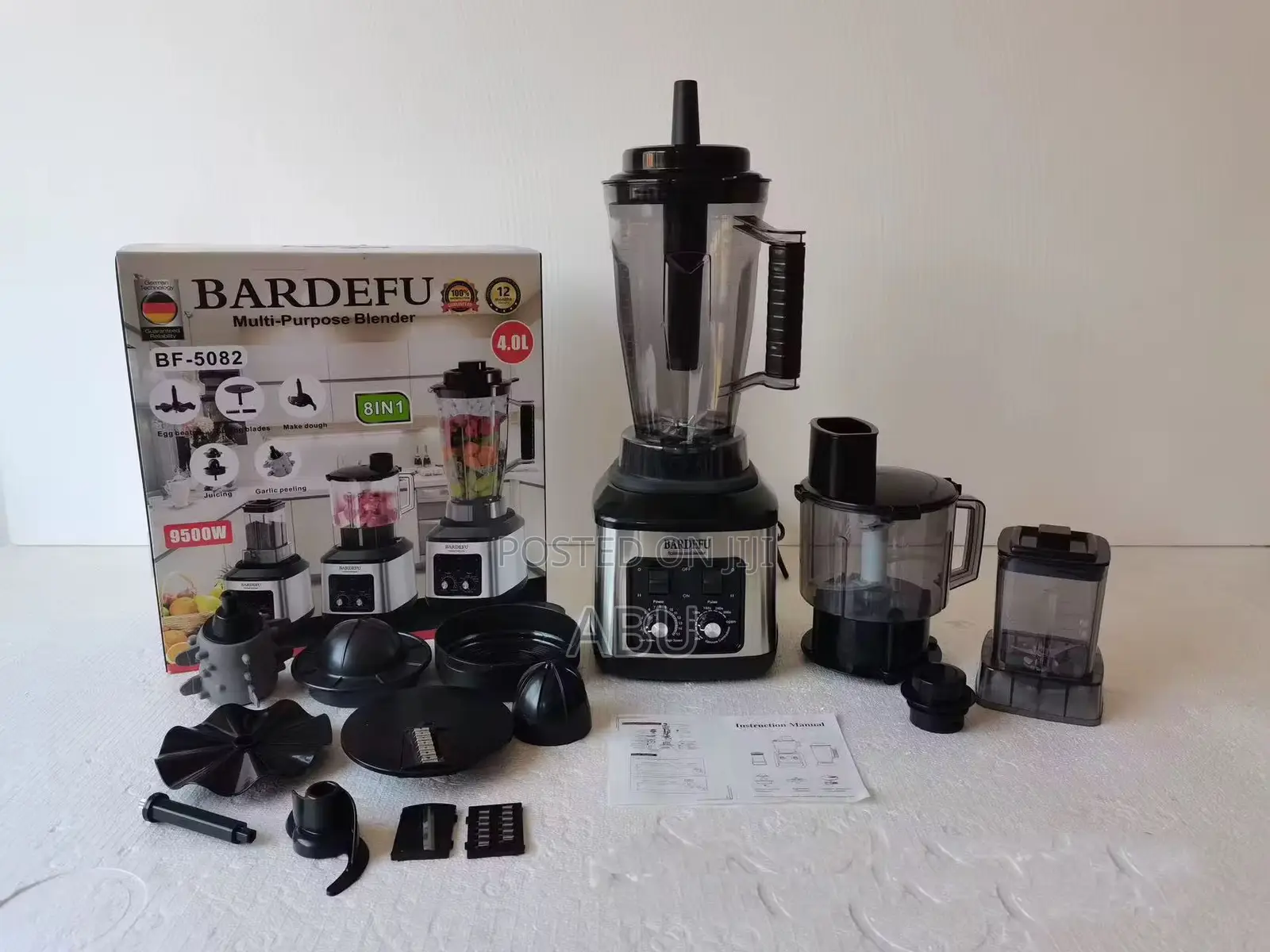 8 in 1 BARDEFU Commercial Blender -4l
