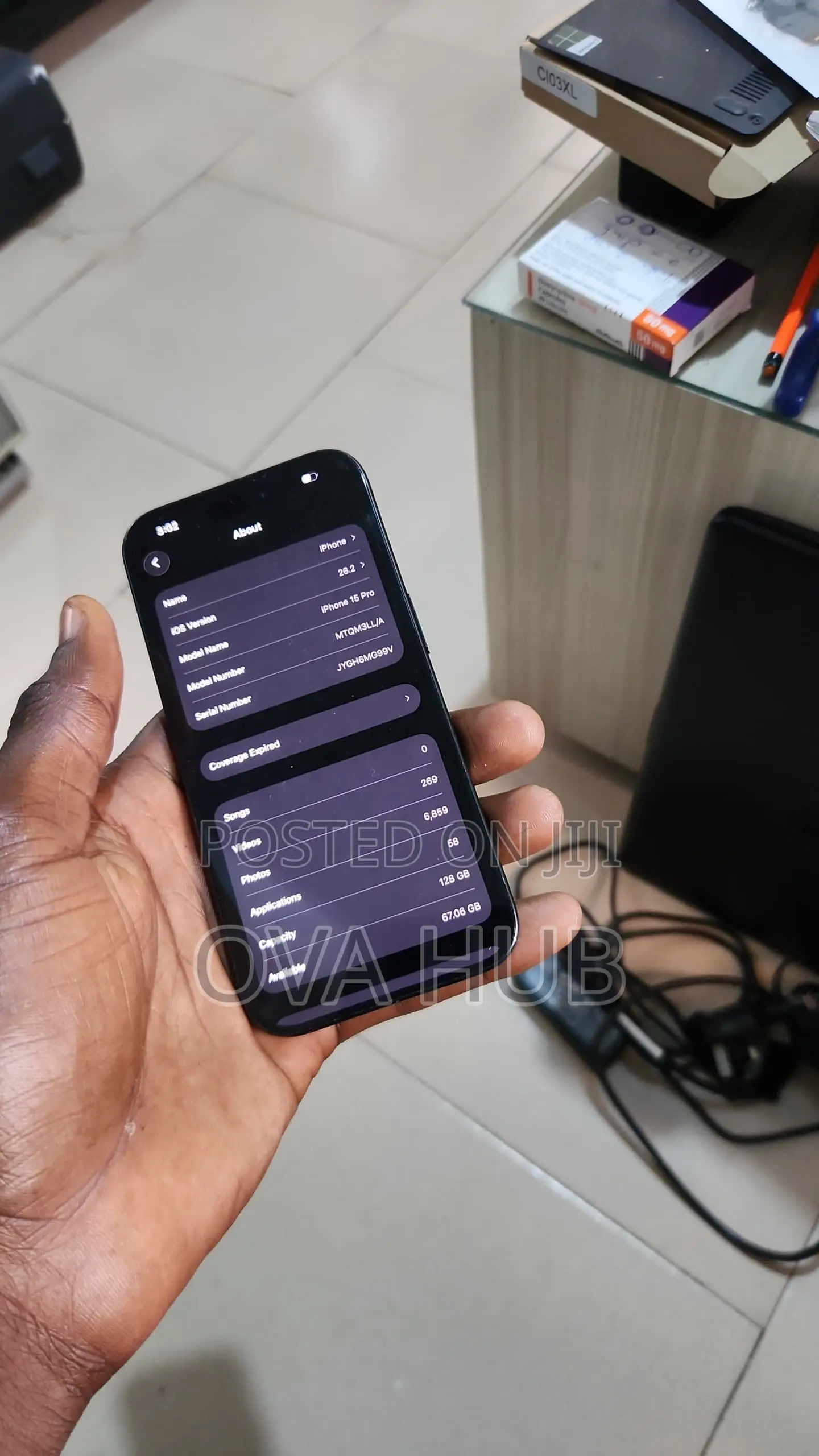 Apple iPhone 15 Pro 128 GB Black