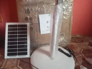 Rechargeable Solar Standing Fan